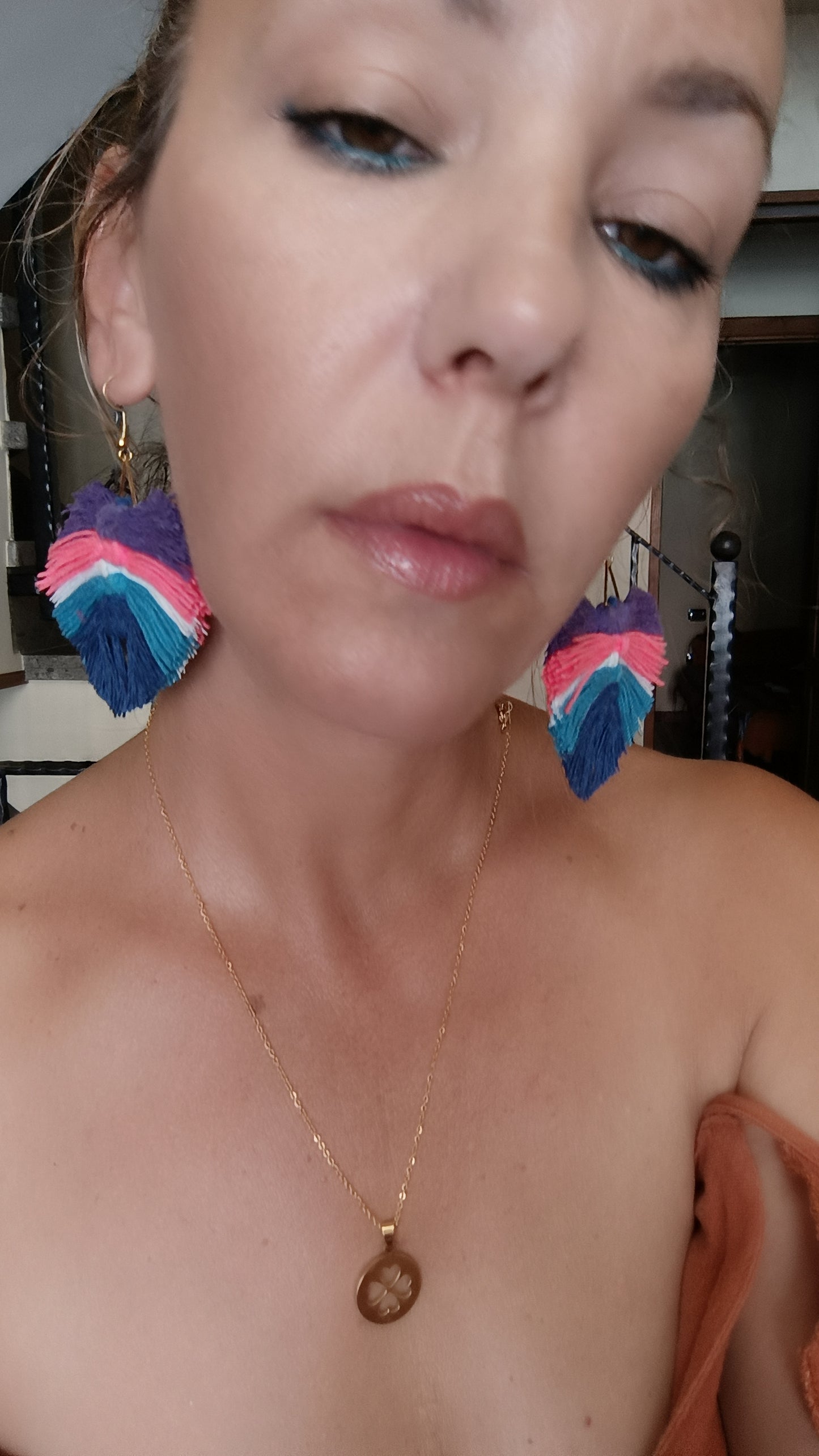 Pendientes Hoja