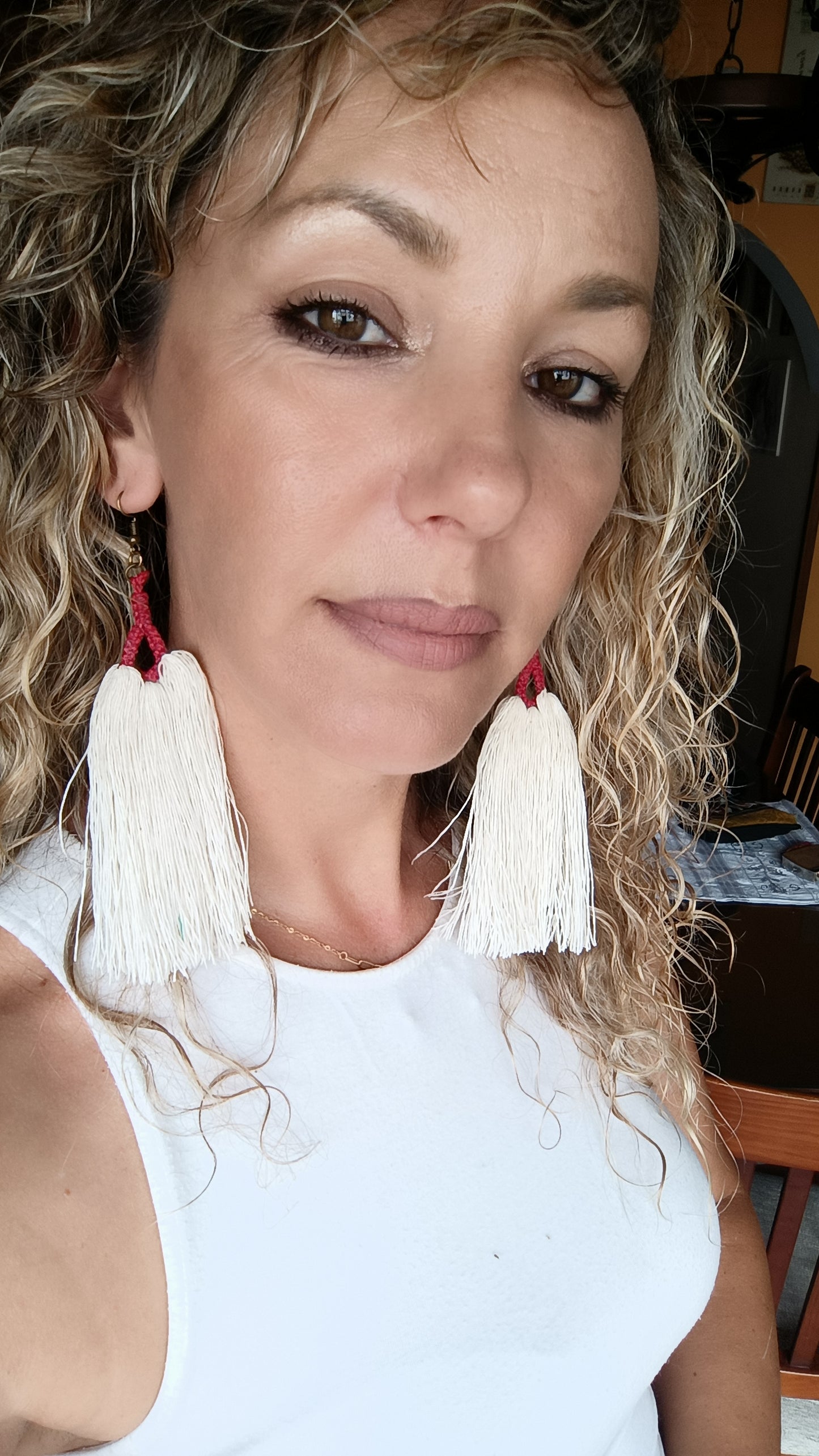 Pendientes Macramé