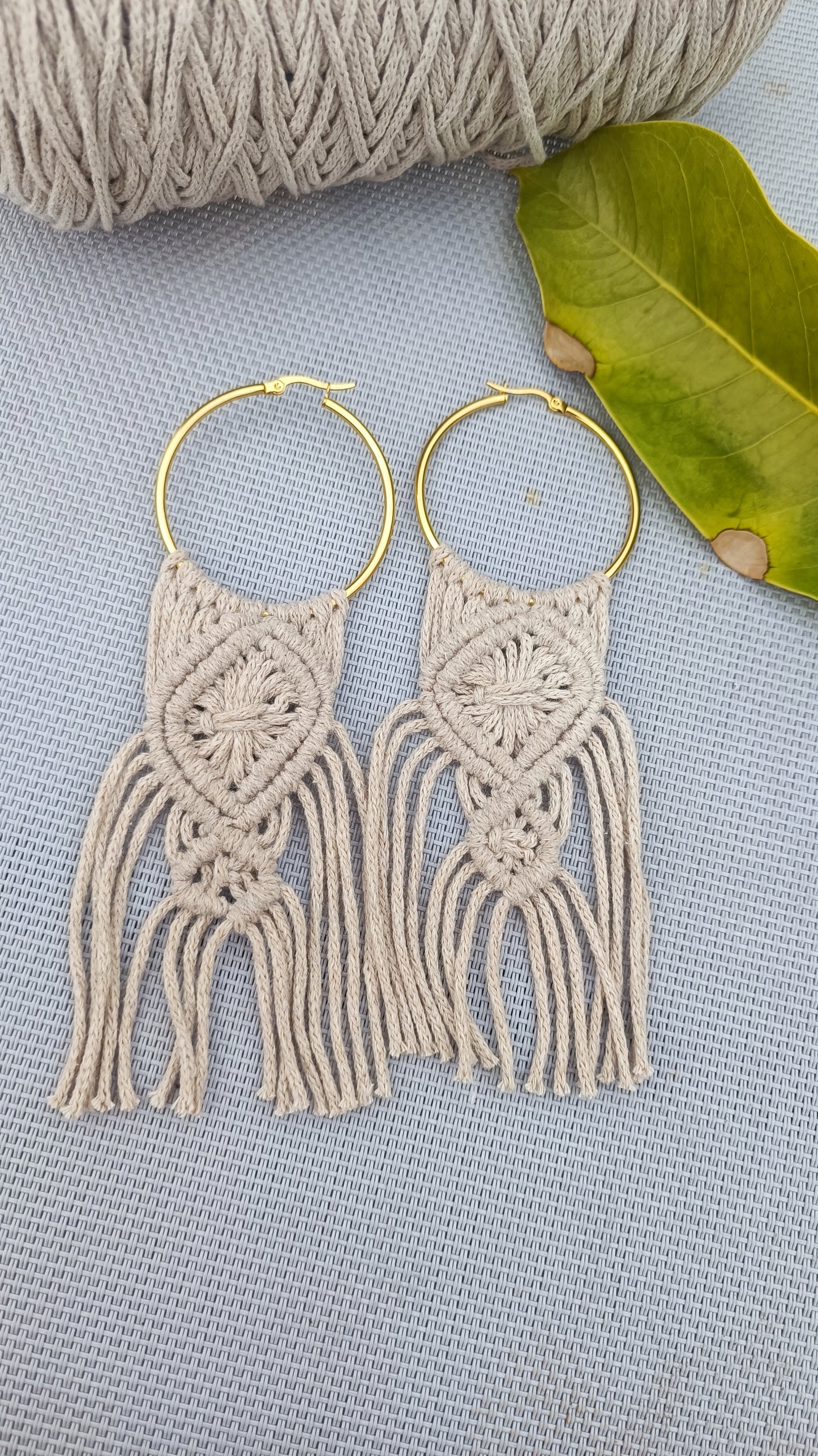 Pendientes de Macrame