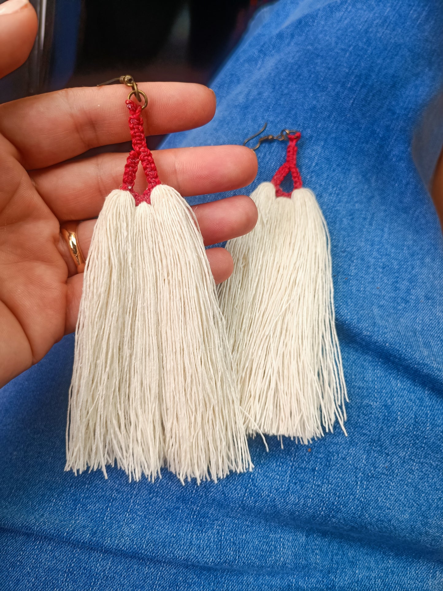 Pendientes Macramé